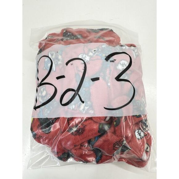 Super Mario Kart Childrens Bath Robe Size 8 Red Character Fleece Sleepwear - Picture 12 of 12